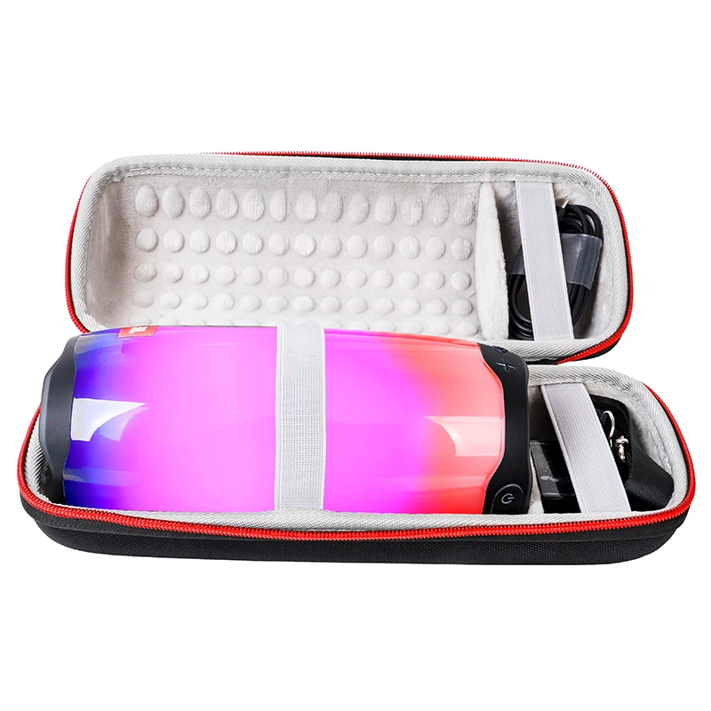 2020 Newest EVA Hard Case For JBL Pulse 4 Speaker Carry Storage Case Pouch For JBL Pulse4 Bluetooth Speaker Bags (With Belt)