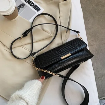

Brand Original Design 2020 HOT Autumn/Winter Joker Two Shoulder Strap Fashion Shoulder Bag Messenger Bag Underarm Bag