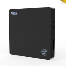 Z83V 4G 64G Windows10 мини ПК Intel Atom x5-Z8350 четырехъядерный 1000M lan AC двойной WiFi HD VGA дисплей медиаплеер коробка