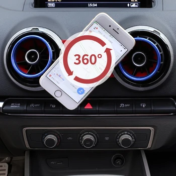

Auto Phone Holder Interior Auto Accessories Air Vent Gravity Linkage Phone Holder Car Lock Car Stand Mount for -BMW E90