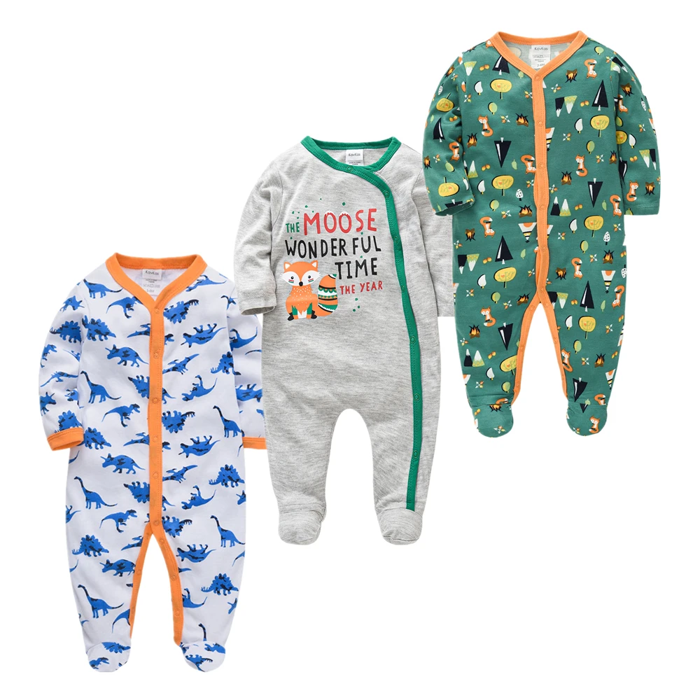 

Baby Girl Boy Pijamas bebe fille Cotton Infant Baby Jumpsuit Onesies Breathable ropa bebe Newborn Sleepers Baby Pjiamas
