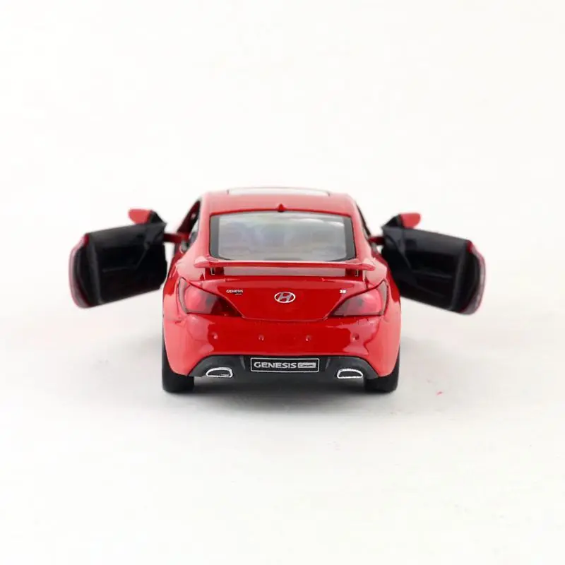 1:36 Масштаб 2009 Hyundai Genesis Coupe спортивный игрушечный автомобиль WELLY литая модель