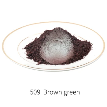 

Pearl Powder Coating Natural Mineral Mica Dust Type 509 Pearlized Pigment DIY Dye Colorant 10/50g fo