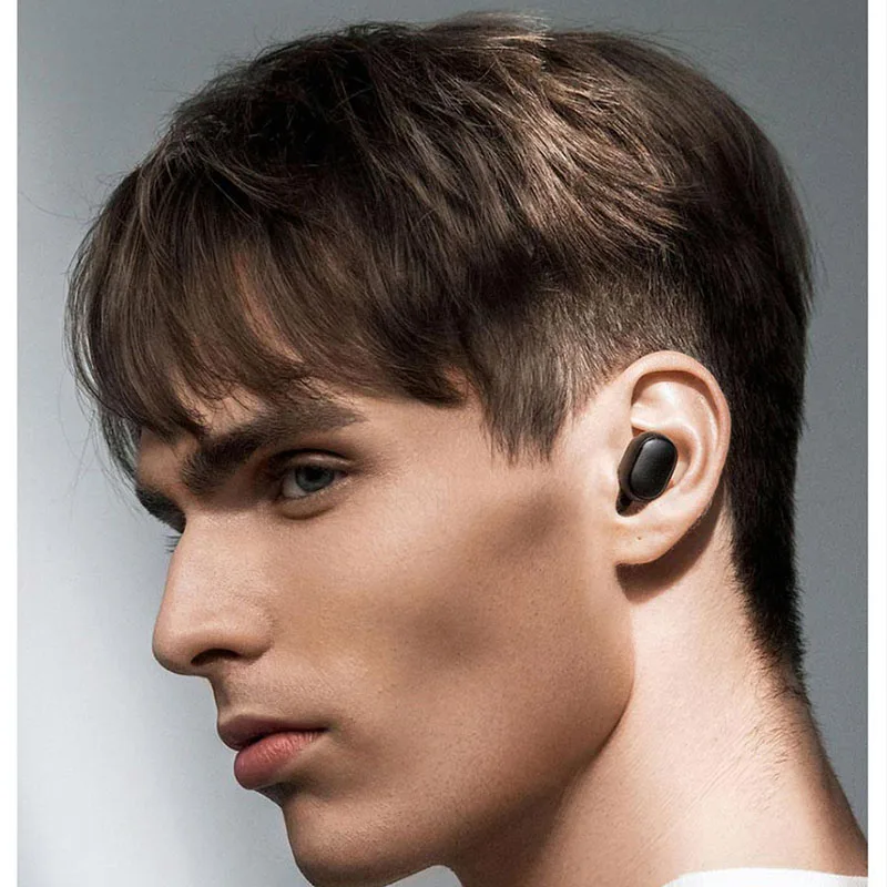 Original Xiaomi Redmi Airdots 2 TWS Earphone True Wireless Bluetooth 5.0 Stereo bass With Mic Handsfree Earbuds AI Control