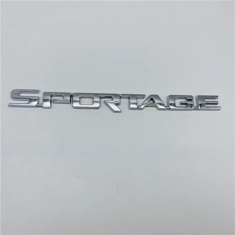 Soarhorse эмблема заднего багажника автомобиля для Kia Sportage 3D Серебряные буквы логотип