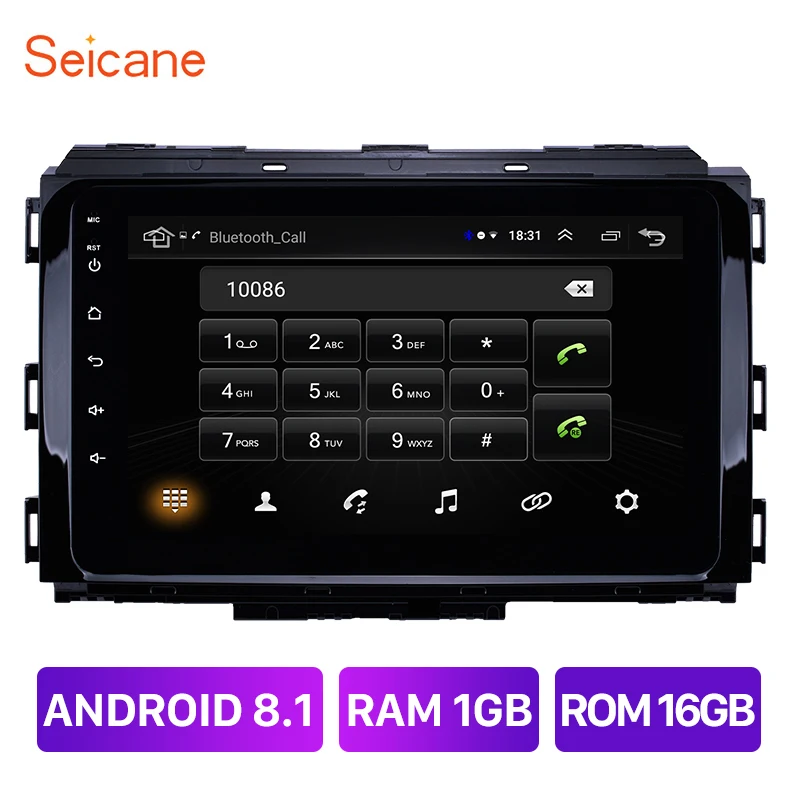 Автомагнитола Seicane мультимедийный проигрыватель на Android 8 1 GPS 2din дюймов HD для Kia