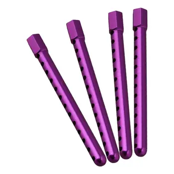 

4PCS 102037 Purple Aluminum RC1:10 Alloy Body Post Mounts for HSP Road Racing Model Car Upgrade