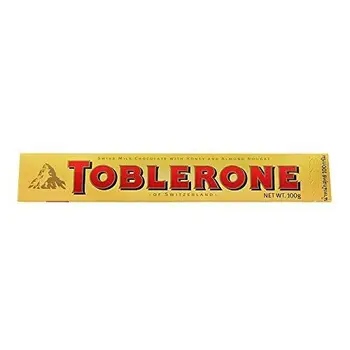 

Toblerone Barrette al Cioccolato Svizzero con Miele e Mandorla - Pacco da 100 gr.