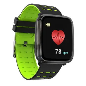 

Heart Rate/ Blood Pressure Monitoring Smartwatch IP 68 Waterproof Sport Modes Smart Bracelet Wristbands