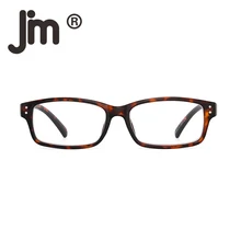 JM дешевые очки для чтения с пружинным шарниром, пластиковая прямоугольная рамка для чтения для мужчин и женщин