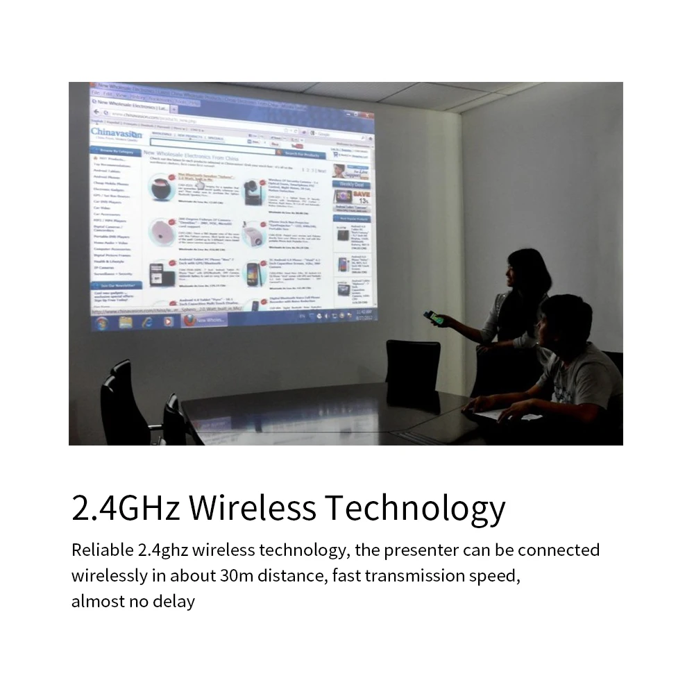 2,4G Многофункциональный беспроводной Презентер Беспроводная воздушная мышь PPT пульт дистанционного управления Презентер PR-02 USB приемник беспроводной Презентер