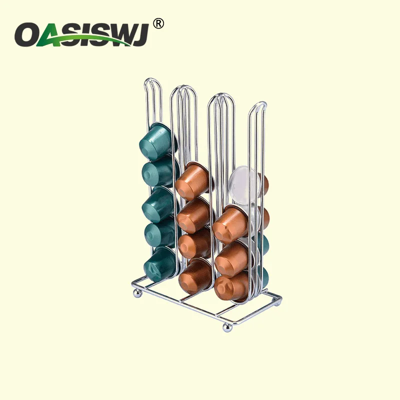 Oasiswj Кофе капсула стойки Nespresso для Полка 36-стеллаж для хранения