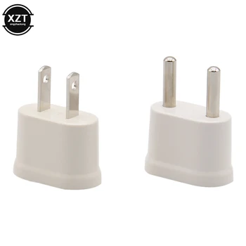 US ไปยัง EU ปลั๊กอะแดปเตอร์ AC Converter อเมริกันจีนไปยัง EU ยูโรยุโรป Travel Power Adapter ประเภท C ปลั๊กซ็อกเก็ตไฟฟ้า 1
