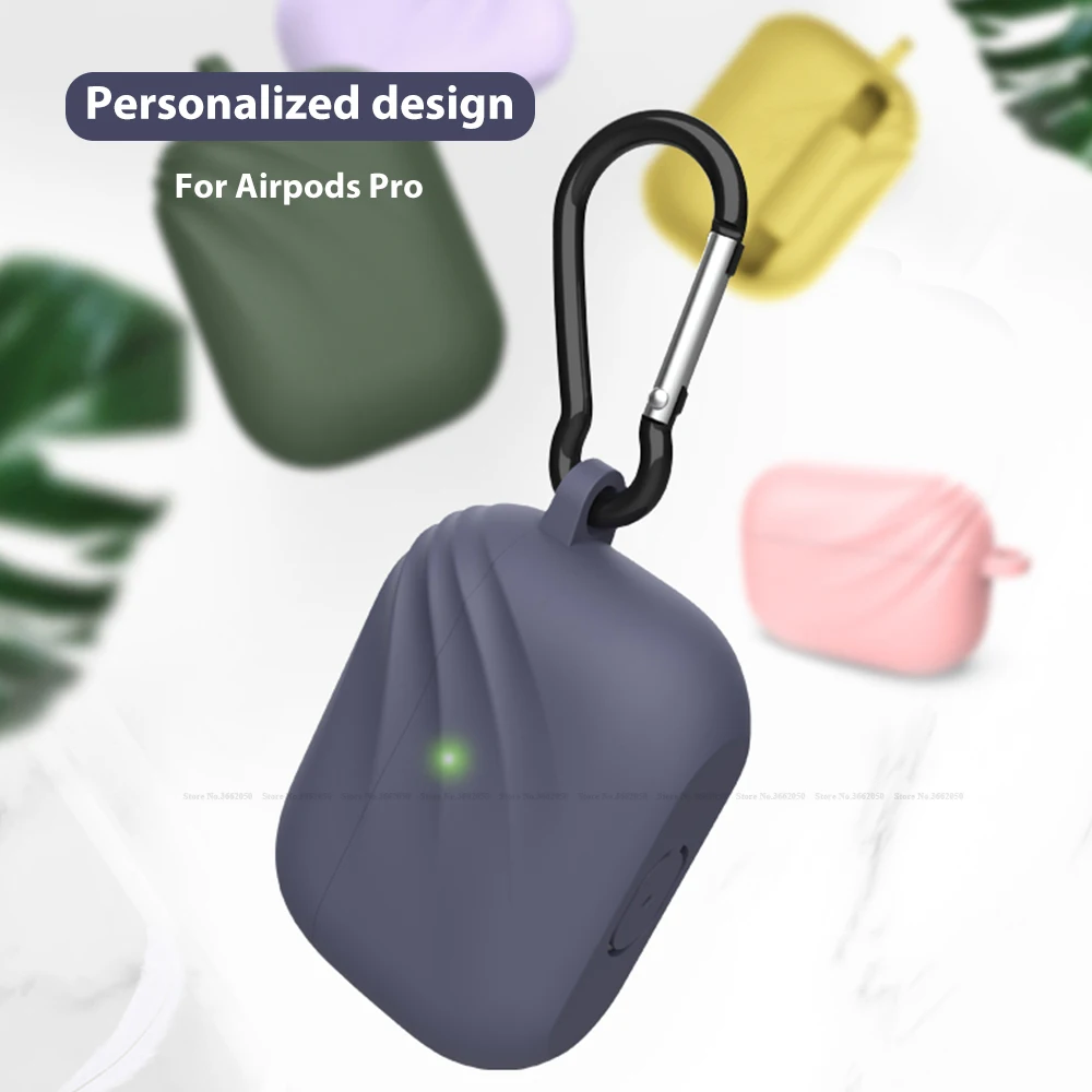 Чехол для наушников с саржевым узором для Airpods Pro, силиконовый беспроводной чехол для наушников с Bluetooth для Airpods 3, чехол для Airpods Pro
