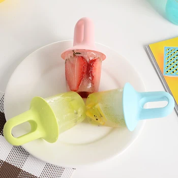 

3Pcs Mini Ice Pops Mold Ice Cream Ball Lolly Maker Diy Popsicle Molds Die Ice Making Box