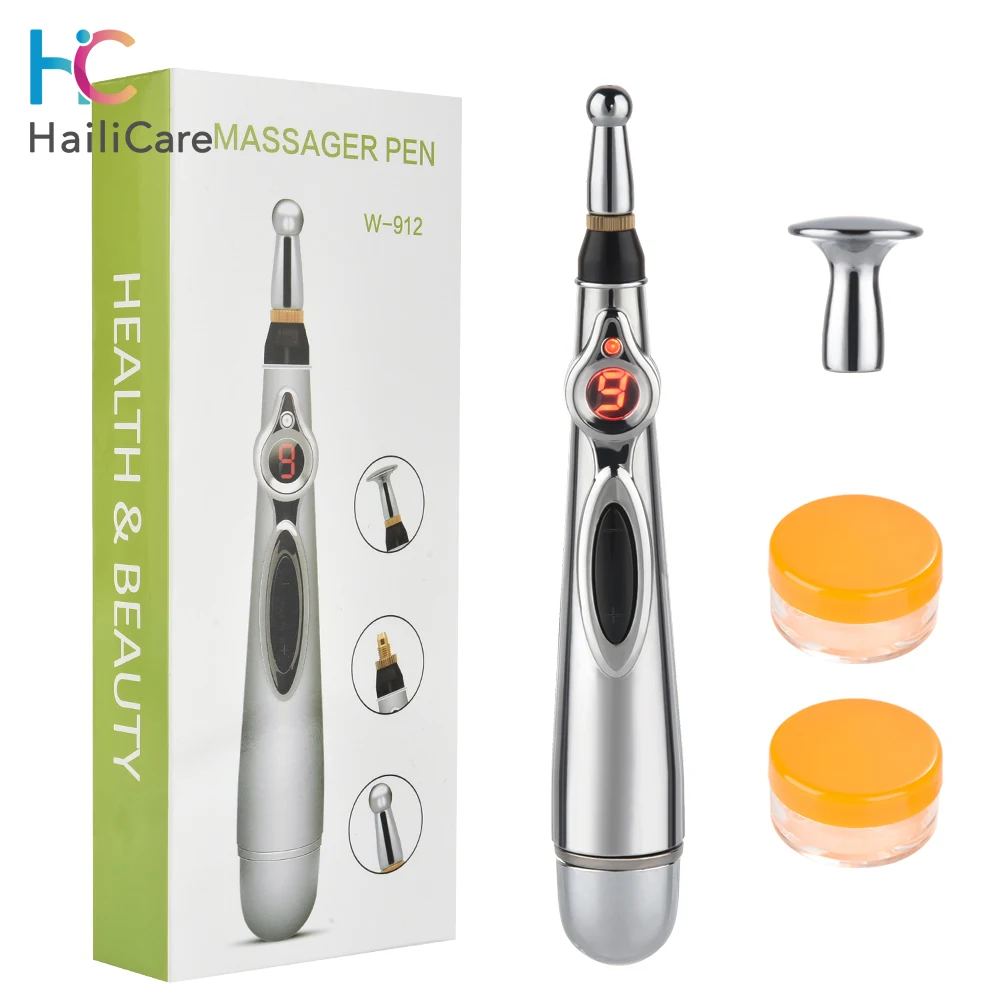 Pen Therapy-Massager Electronic-Acupuncture-Pen Health-Care Body-Relax Pain-Relief Meridian