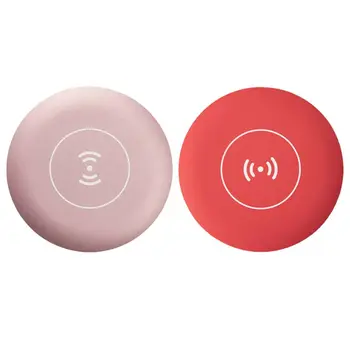 

Wireless USB Charge LED Light Mini Circular Makeup Mirror Travel Cosmetic Mirror