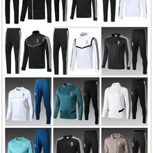 18 19 20 сезон Tottenhaming футбольный костюм зимний тренировочный костюм Ronaldo DYBALA куртка на молнии MARCHISIO BONUCCI трикотажные изделия