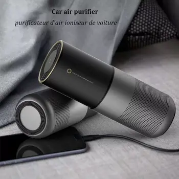 

Car Air Purifier with HEPA Filter Fresh Air Anion Cleaner Car Air Purifier for Car nano cleaning difusor smoking in car