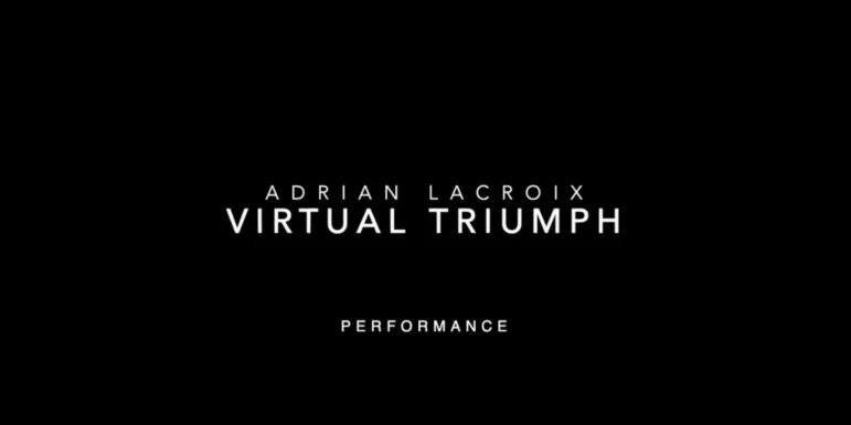 2020 triumph virtual por adrian lacroix-truque mágico