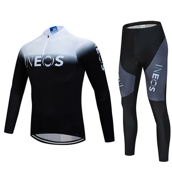 

2019INEOS high quality autumn and winter plus velvet bike riding clothing long sleeve mountain bike quick-drying breathable bicy