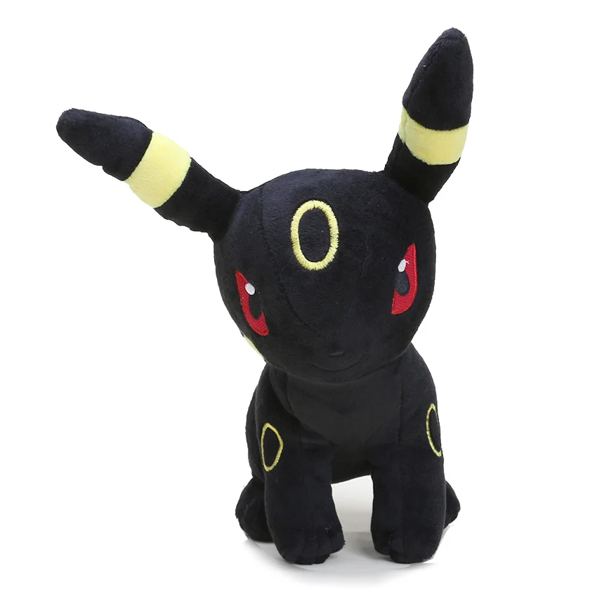 Такара Tomy плюшевые игрушки 30 см Пикачу Eevee плюшевые Espeon Umbreon Vaporeon Jolteon Flareon Мягкие плюшевые куклы - Цвет: Umbreon