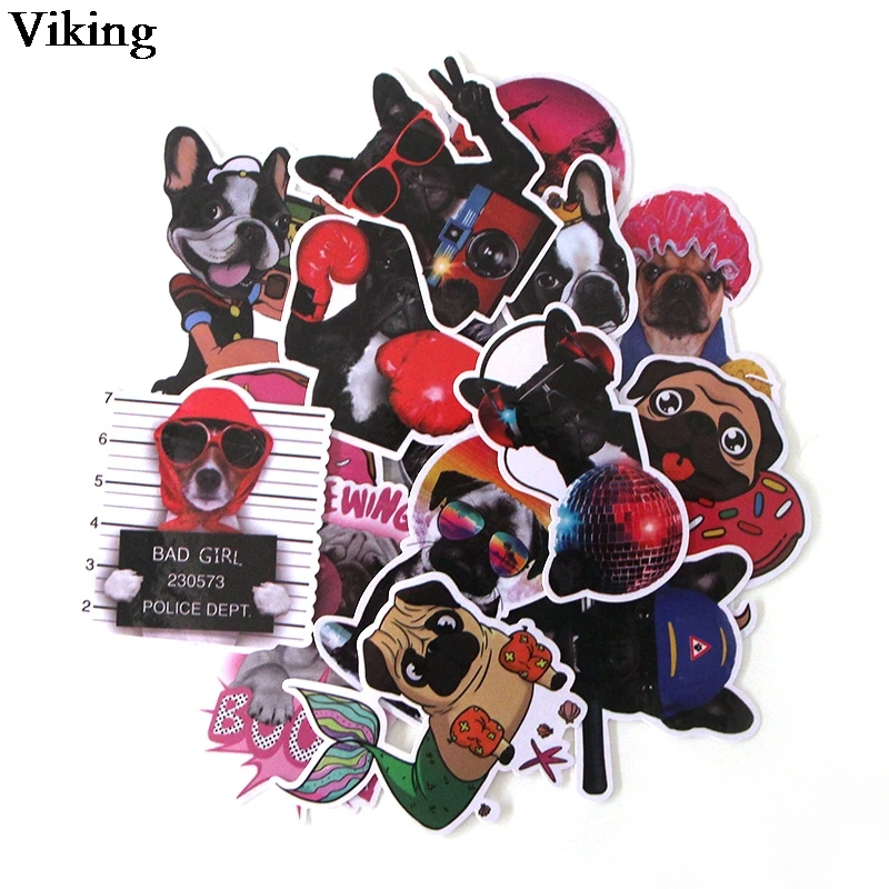 

15 Pcs/set Cute Dogs Stickers PVC Stickers Stickers For Diary Notebook Scrapbooking Sticker Laptop Car Skateboard Sticker G0177