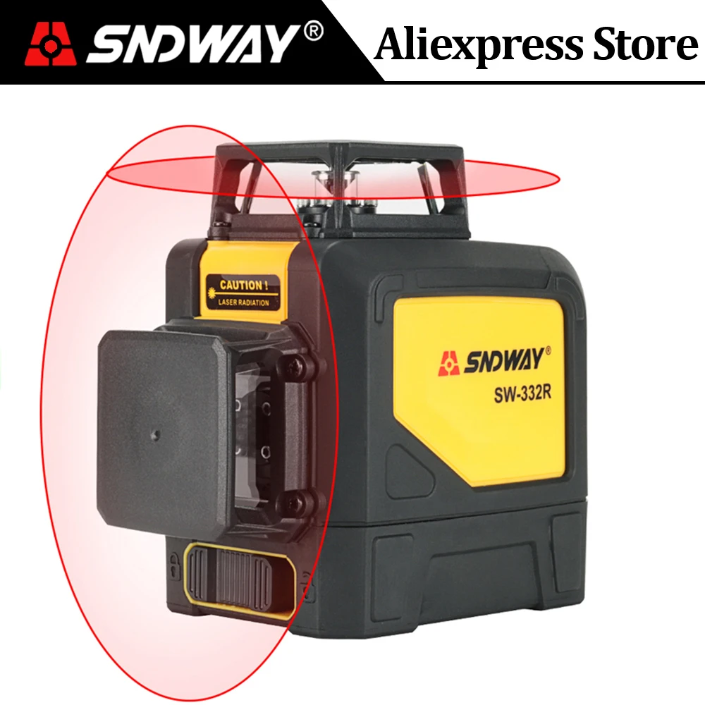 Preise Laser Ebene 3D 360 Grad Rotary Kreuz Grün Rot Strahl 12 linien Vertikale und Horizontale Laser Automatische Selbst Nivellierung instrumente