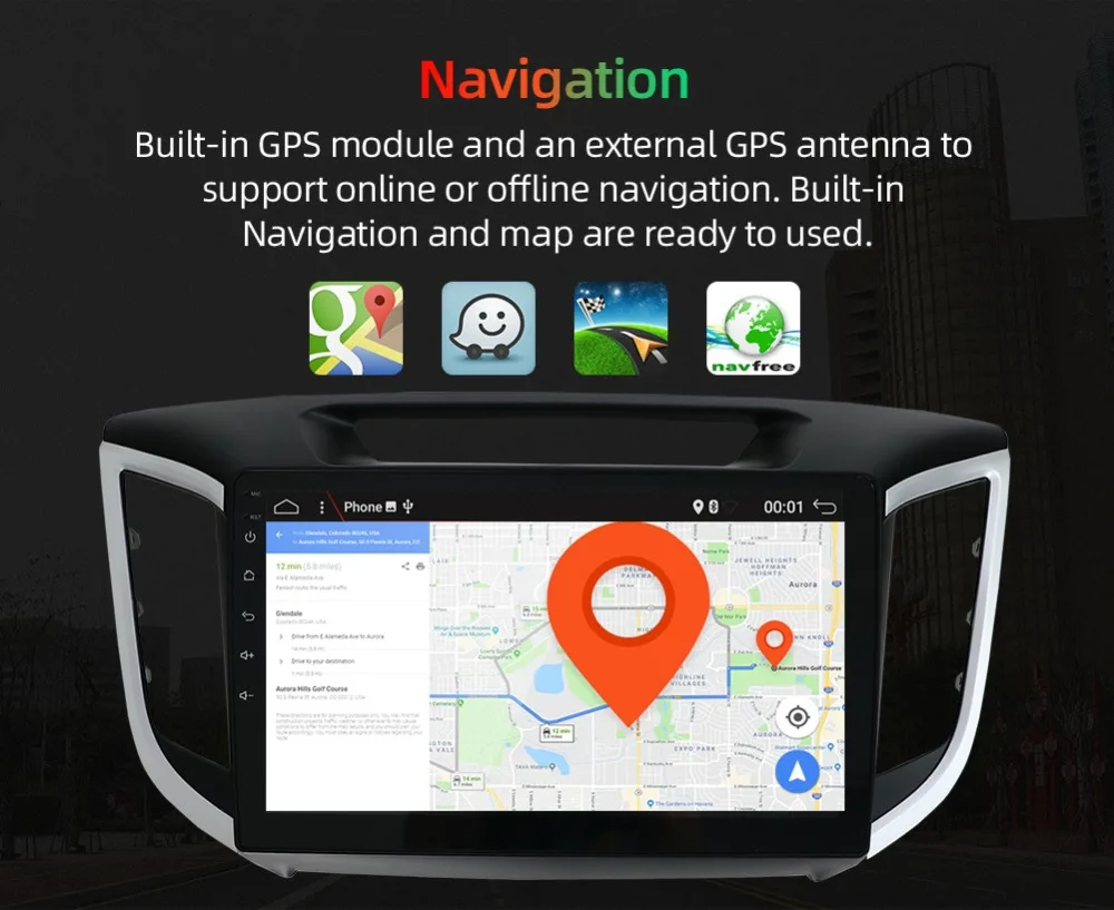 Top Bosion PX6 4G+64G Android 9.0 car dvd gps multimedia player For hyundai creta ix25 2014 gps navigation radio video audio player 15