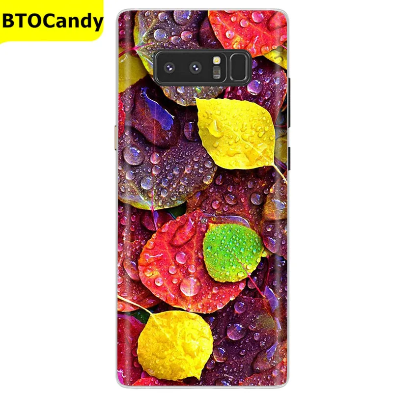 For Samsung Galaxy Note 8 Case N950F N950 Soft Tpu Silicone Case For Samsung Galaxy Note 8 Note8 Back Phone Cases Coque Fundas mous wallet Cases & Covers