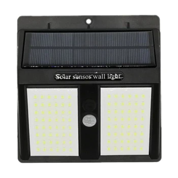 

1PC 146Leds Outdoor Solar Led Light Wall Fence Light Waterproof Garden Decoration Lighting