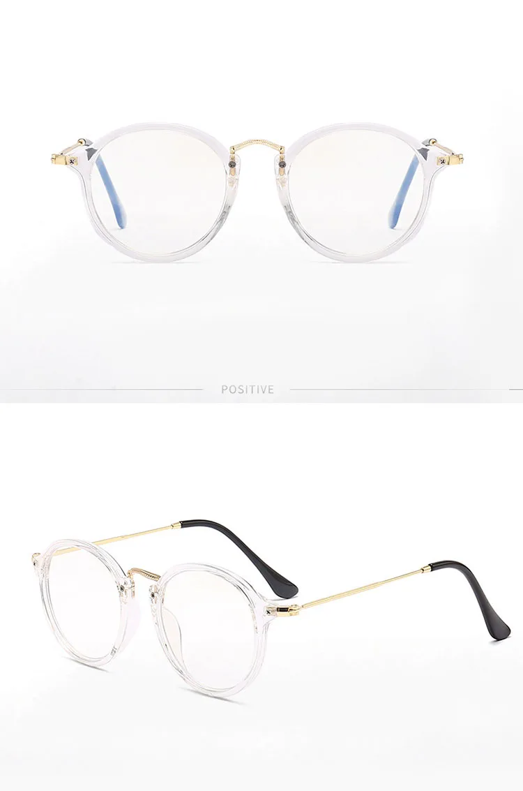 Компьютерные очки женские круглые очки oculos de grau Feminino анти-голубые световые линзы очки oculos
