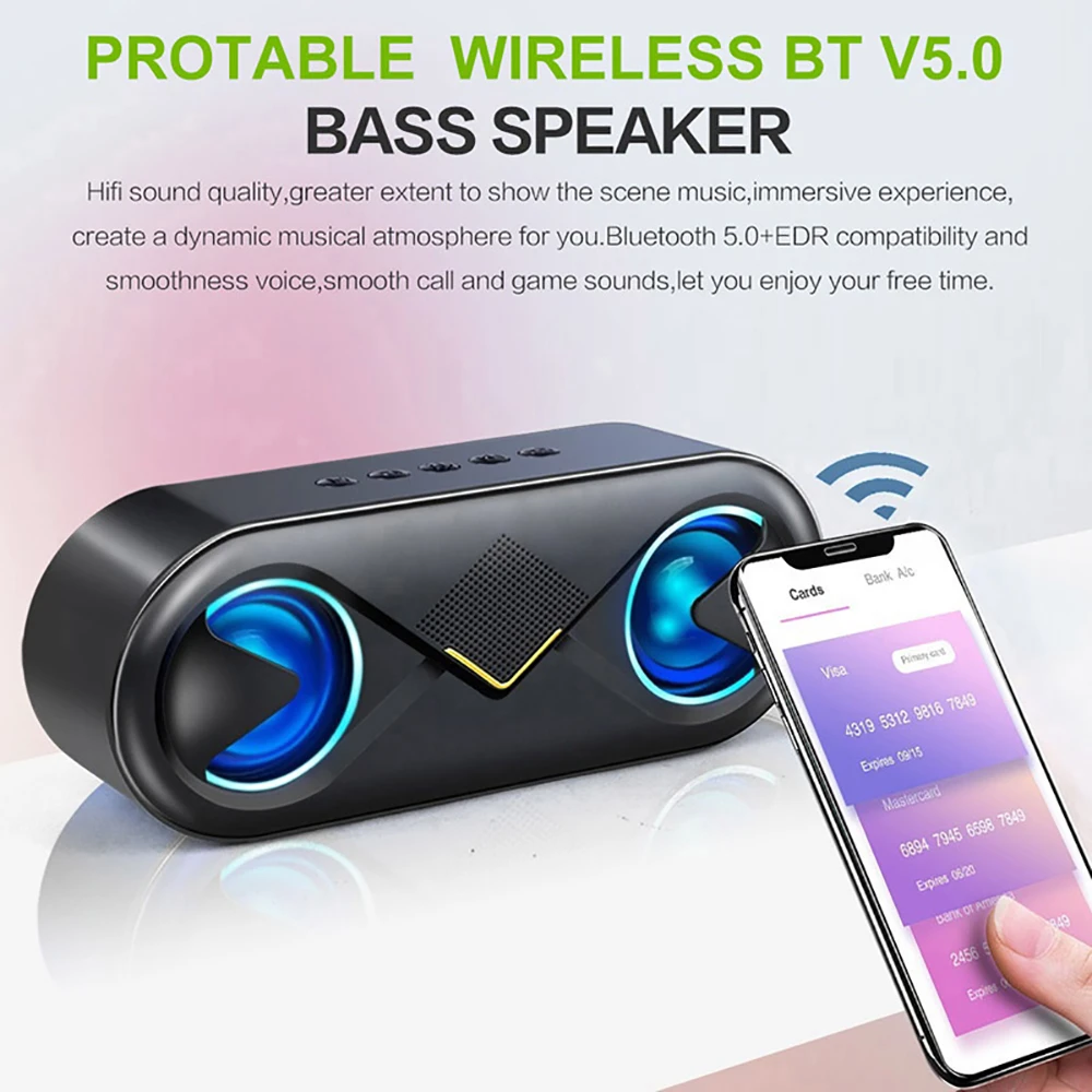 bluetooth 5.0 wireless speaker