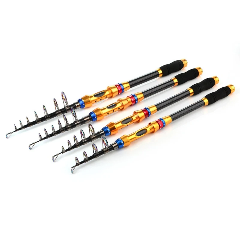 

2.1m 2.4m 2.7m 3.0m Telescopic Fishing Rod Ultralight Portable Spinning Fishing Rod Carbon Fiber Casting Fishing Rod EVA Handle