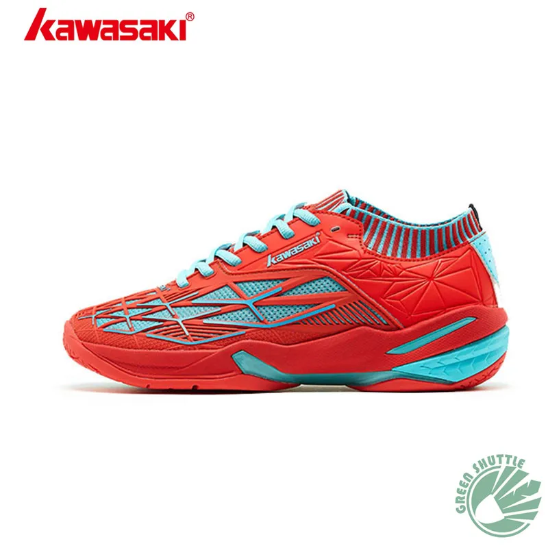 Genuine Kawasaki Badminton Shoes K-560 For Unisex Anti-torsion Advanced Sneakers 