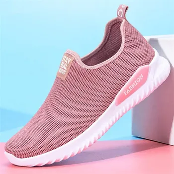 

Mhysa 2020 Spring Fashion Women Sneakers Mesh Soft Female Vulcanized Shoes Casual Slip On Ladies Flat Shoes Walking Footwear