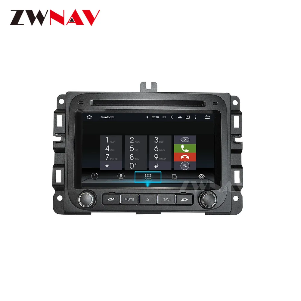 4+64 7Inch Android 10.0 screen Car Multimedia Player For Dodge RAM1500 2014 GPS navigation Auto Audio Radio stereo IPS head unit