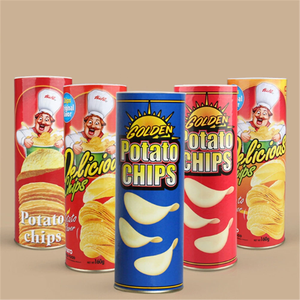 Joke Spring Potato Chips Snake Potato Chip Jump Snake Prank Funny
