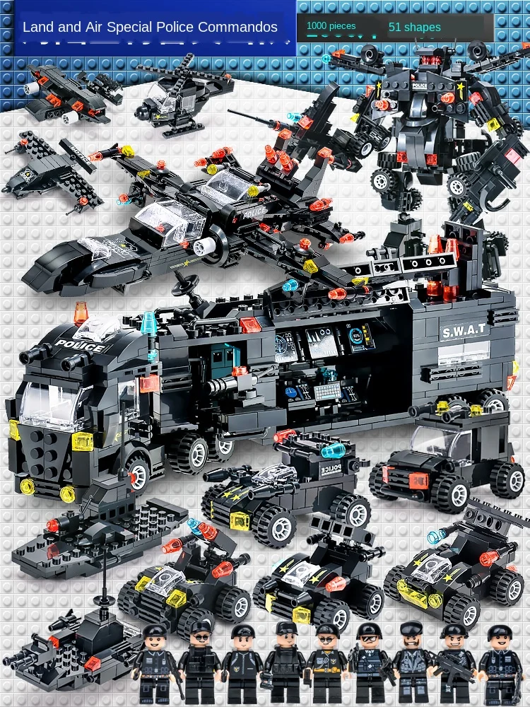 

Building Blocks, tanks, ships, transformers, planes, police, for boys, girls, Kids best gift