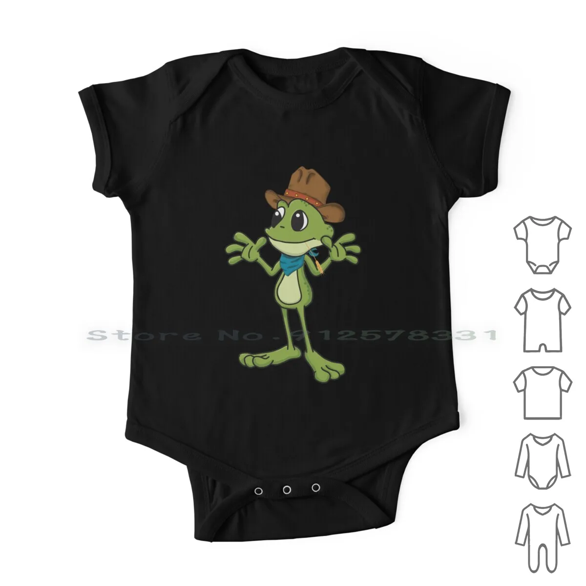 

Frog With A Cowboy Hat Newborn Baby Clothes Rompers Cotton Jumpsuits Yeehaw Funny Toad Animal Frog With A Cowboy Hat Frog