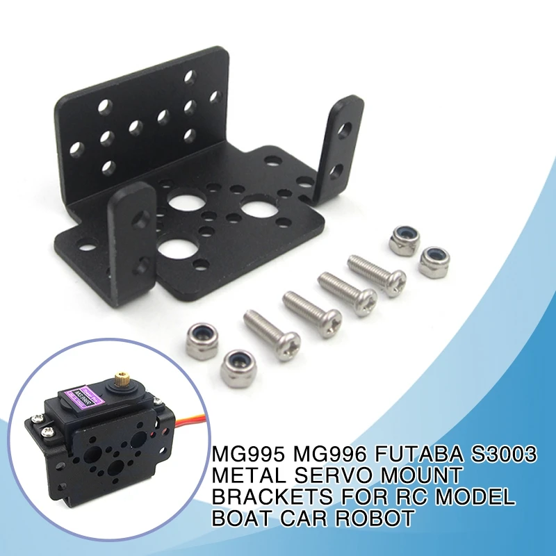 Mg995 Mg996 Futaba S3003 Supports De Montage Servo En Metal Pour Rc Modele Bateau Voiture Robot Pieces Accessoire Pour Rc Voitures Mode Bras Mecanique Aliexpress