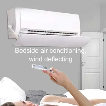 

Adjustable Telescopic Air Conditioner Deflector Wind Shield Anti-direct Blow Air Conditioning Cover I88 #1