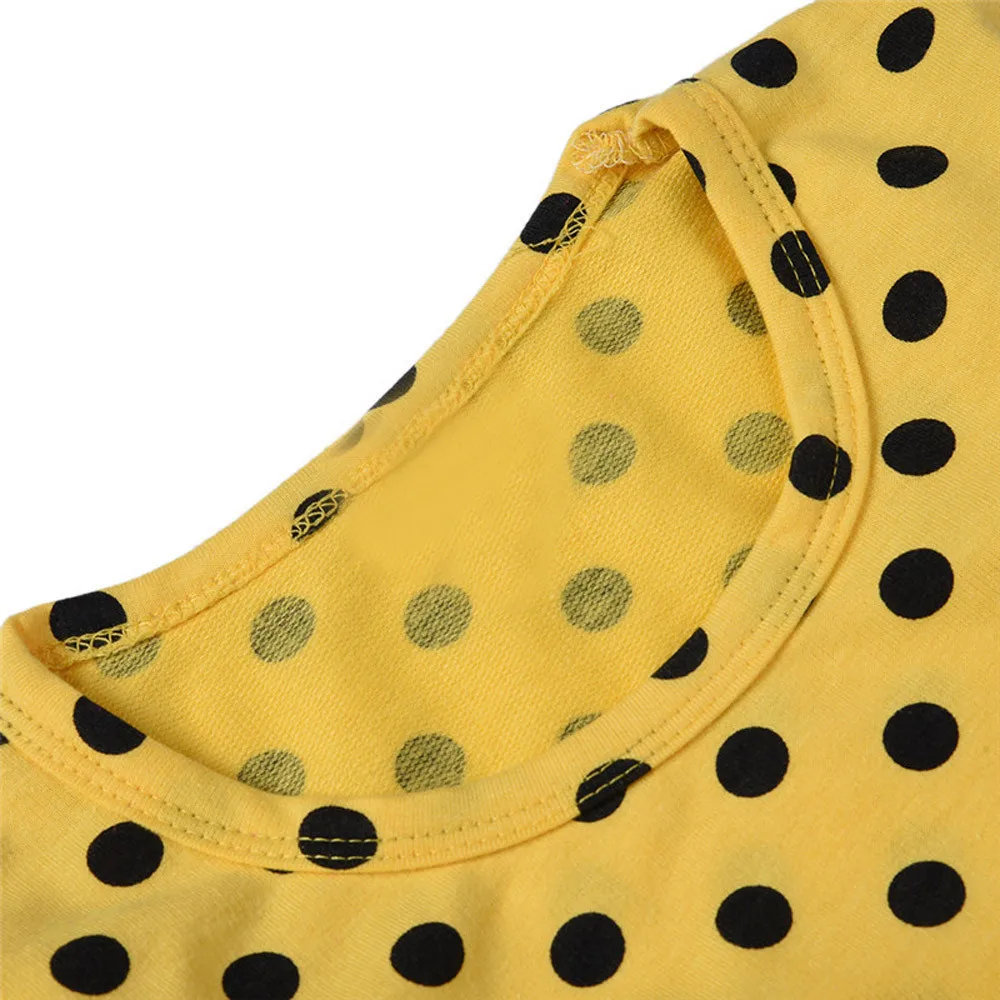 Fashion hot autumn and winter dress girl wave point princess dress baby girl polka dot bow princess dress платье для девочки 40