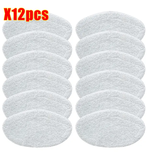 Panni Ricambio Per Polti Vaporetto SV400/SV440 - 4 Pezzi In Microfibra Lavabile, Per Pulizia Pavimenti