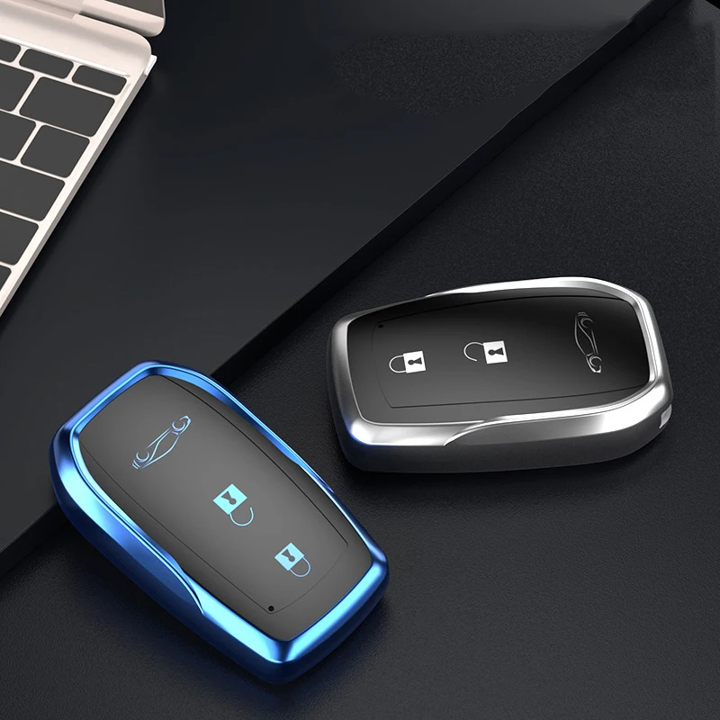 

For Toyota Car Key Case Key Case, for Reiz Corolla 2018 Camry Crown Ralink TPU Silicone Car Key Decoration Accessories