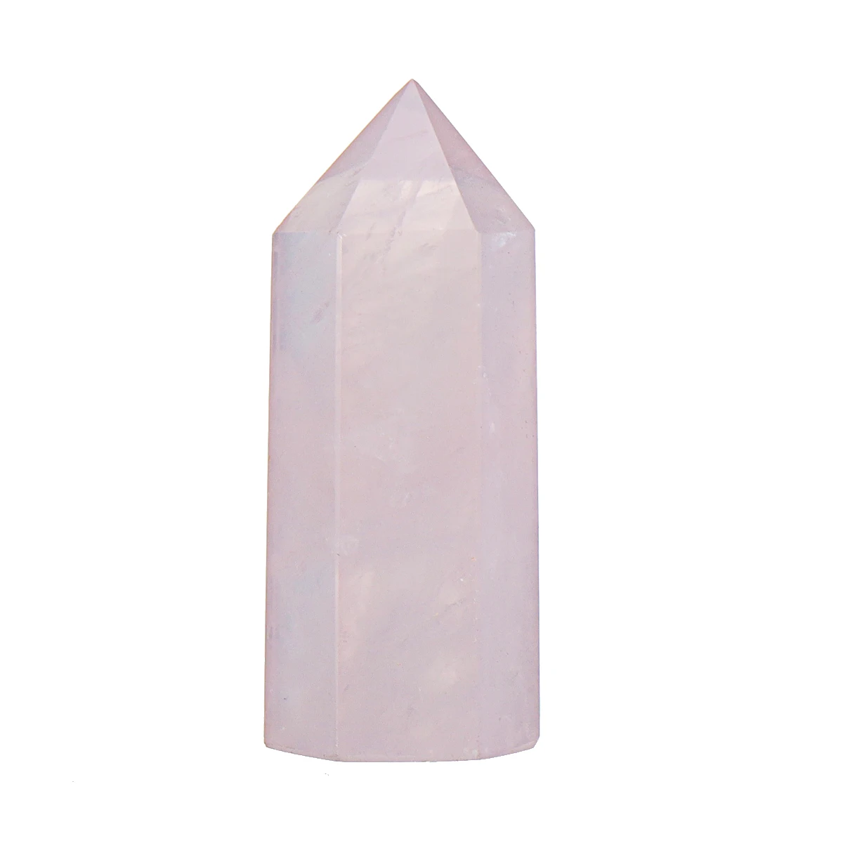 4 to 5cm Rose Pink Natural Rock Stone Quartz Crystal Wand Point Healing Mineral Stones Collection DIY Home Decoration Crafts 40-90mm - Цвет: 4 to 5cm