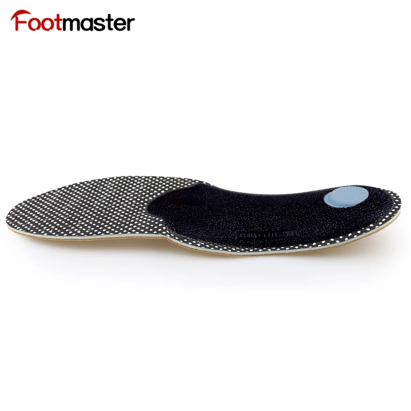 

Foot Master insoles Cowhide foot arch full pad men/women correction flat foot insole latex non-slip massage shock absorption
