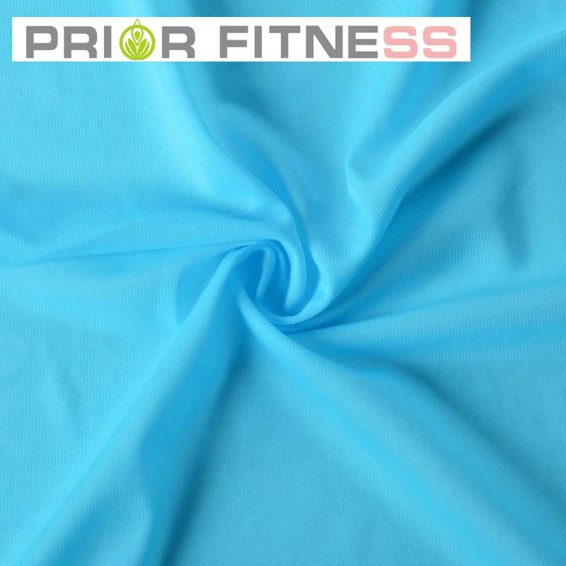 Prior fitness Deluxe, 10 ярдов, Воздушная шелковая ткань, нейлон, низкая эластичность, воздушные шелкопряды, высокопрочные, акробатические, летающие, шелковые, для танцев - Цвет: Sky blue
