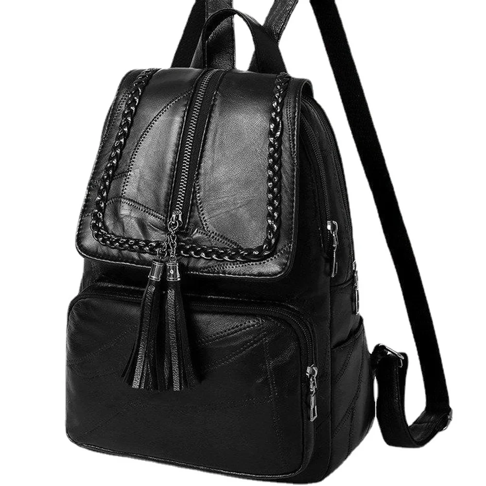2021 New Women's Backpack Travel Backpack Fashion Trend Women's Bag Pu