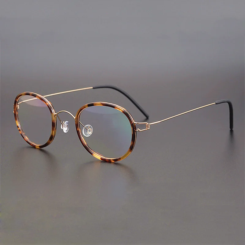 

Vintage Glasses Frame Men Women Acetate Round Eye Glasses Man Optical Myopia Eyeglasses Frames Eyewear Spectacles Clear Oculos